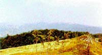 Widok ze Starostyny na nasze Bieszczady.